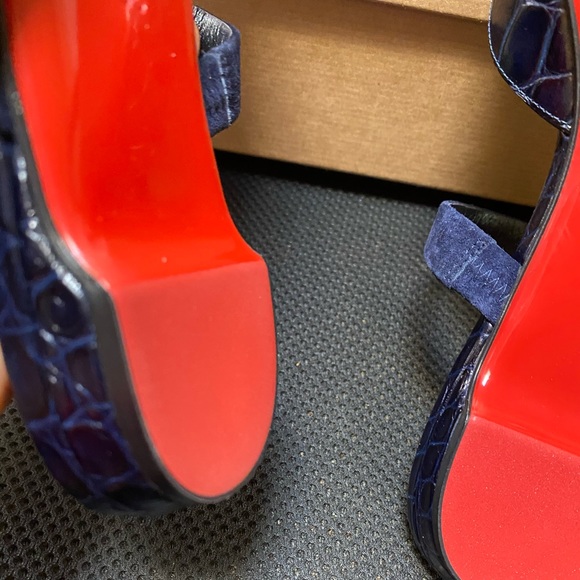 NIB CHRISTIAN LOUBOUTIN Choc Lock Flats, 36 - Picture 13 of 14